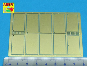 Aber 48013 Side skirts for Panther Ausf.G and Jagdpanther 1/48 – Bild 2