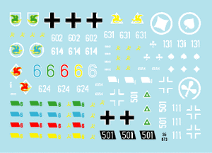 Star Decals 35-873 PzKpfw III from Pz.Reg.3, 2. Pz.Div. 1/35 – zdjęcie 3