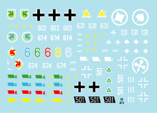 Star Decals 35-873 PzKpfw III from Pz.Reg.3, 2. Pz.Div. 1/35 – zdjęcie 3