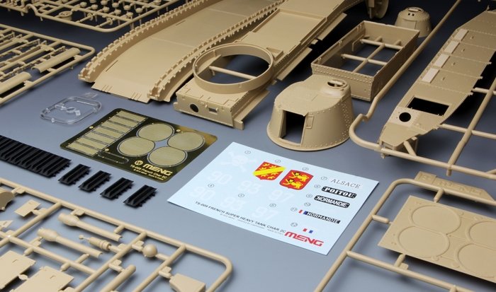 Meng Model TS-009 Char 2C French Super Heavy Tank 1/35 – imagen 2