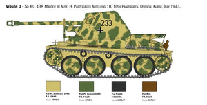 Italeri 6566 Marder III Ausf. H Sd. Kfz.138 1/35 – immagine 9