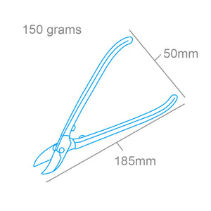Modelcraft PPL1208 Curved Jewellers Tinsnips (180mm) – imagen 2