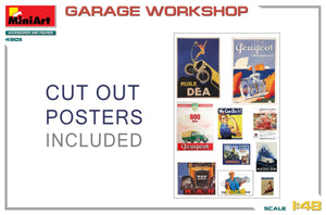 MiniArt 49011 ATELIER DE GARAGE 1/48 – image 3