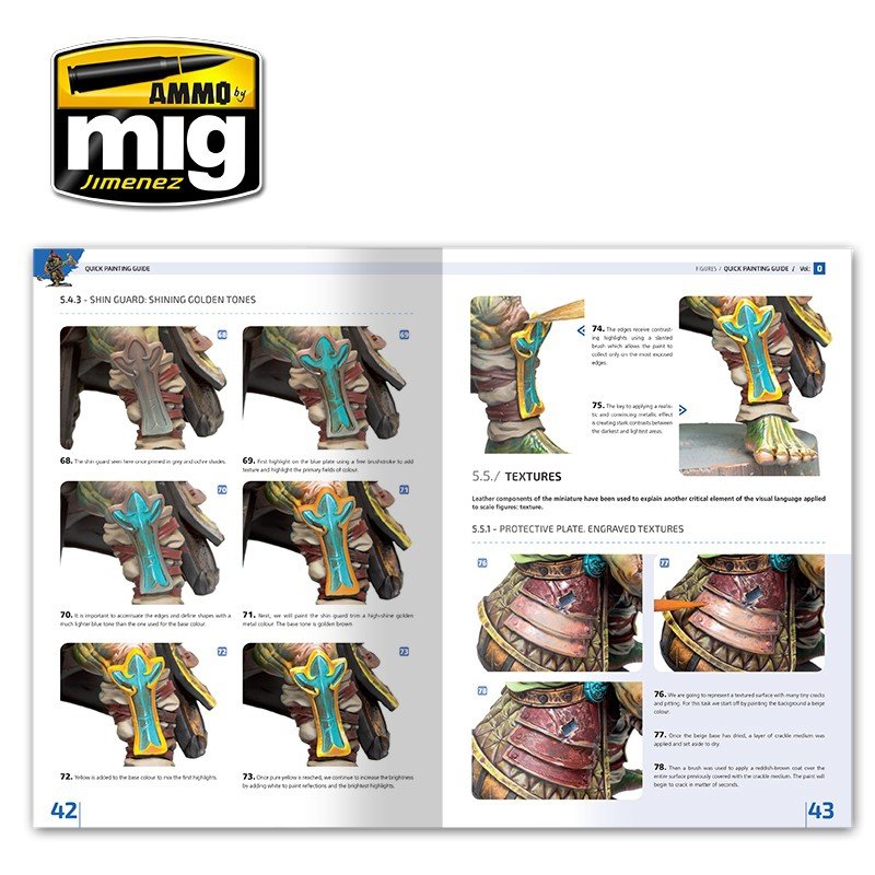 Ammo of Mig Jimenez 6220 ENCYCLOPEDIA OF FIGURES MODELLING TECHNIQUES VOL. 0 - QUICK GUIDE FOR PAINTING (English) – Bild 2
