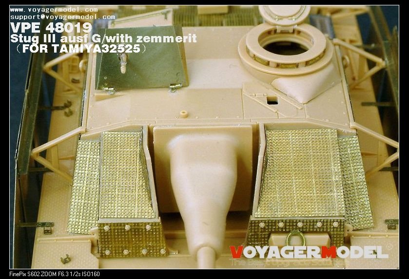 Voyager Model VPE48019 Stug III ausf G/with zemmerit 1/48 – immagine 6