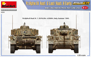 MiniArt 35333 Pz.Kpfw.IV Ausf. G Last/Ausf. H Early. NIBELUNGENWERK PROD. MAY-JUNE 1943. 2 IN 1 INTERIOR KIT 1/35 – Bild 18
