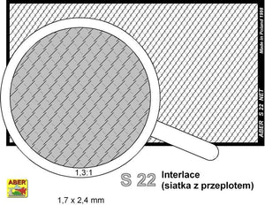 Aber S-22 Net with interlaced mesh 1.7 x 2.4 mm – image 2
