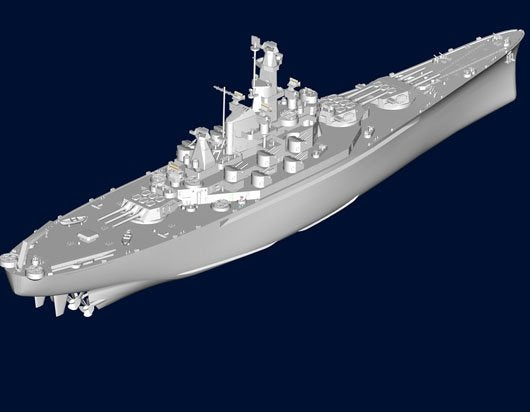 Trumpeter 05762 USS Alabama (BB-60) 1/700 – zdjęcie 5