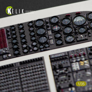 KELIK K35009 CH-54A TARHE INTERIOR 3D DECALS FOR ICM KIT 1/35 – zdjęcie 5