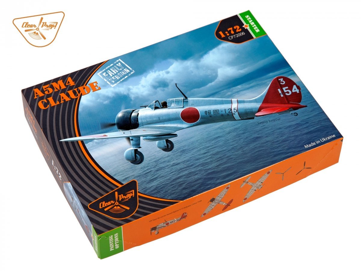 Clear Prop! CP72006 A5M2b Claude early version STARTER KIT 1/72 – immagine 2