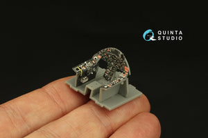 Quinta Studio QD48384 F8F-2 Bearcat 3D-Printed &amp;amp; coloured Interior on decal paper (Hobby Boss) 1/48 – immagine 8