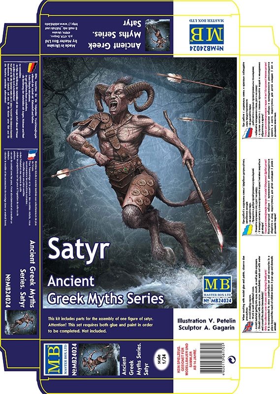 Master Box 24024 Ancient Greek Myths Series Centaur 1/24 – immagine 4