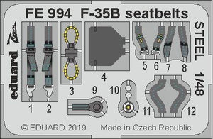 Eduard BIG49230 F-35B KITTY HAWK 1/48 – immagine 4