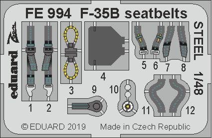 Eduard BIG49230 F-35B KITTY HAWK 1/48 – immagine 4