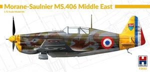 Hobby 2000 72032 Morane-Saulnier MS.406 Middle East ( Hasegawa ) 1/72