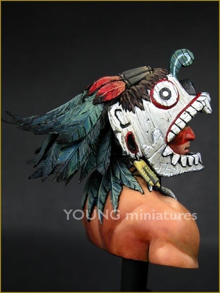 Young Miniatures YH1819 Aztec Warrior 1/10 – image 5