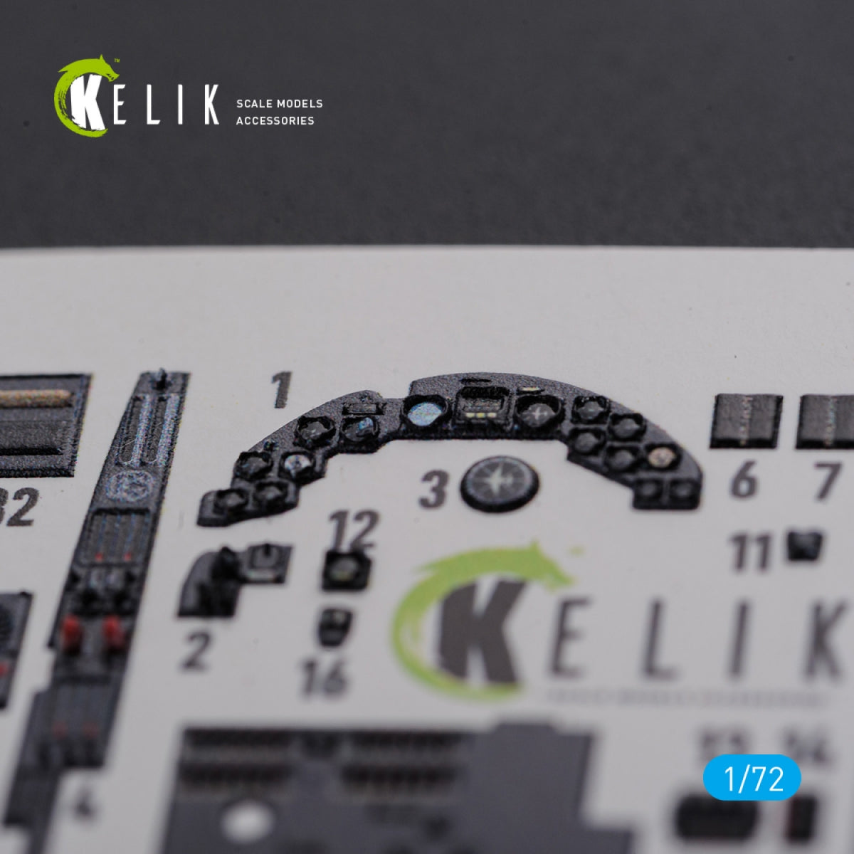 KELIK K72106 Ju-88 A-1 interior 3D decals for Revell kit 1/72 – immagine 4