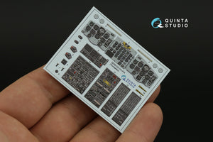 Quinta Studio QD35123 CH-47A 3D-Printed coloured Interior on decal paper (Trumpeter) 1/35 – immagine 5