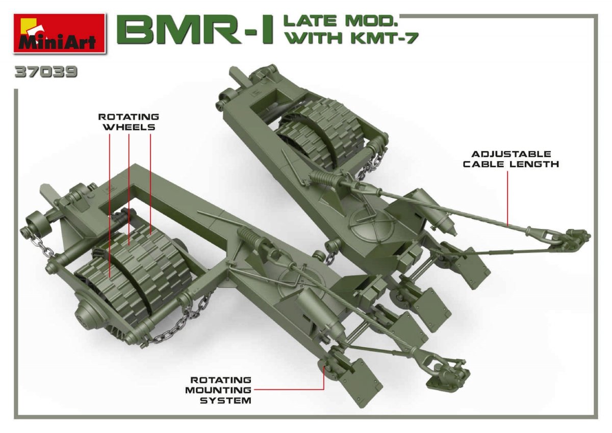 MiniArt 37039 BMR-1 Late Mod. with KMT-7 1/35 – Bild 20