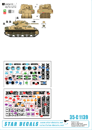 Star Decals 35-C1139 British 9th Armored Brigade 1/35 – image 2