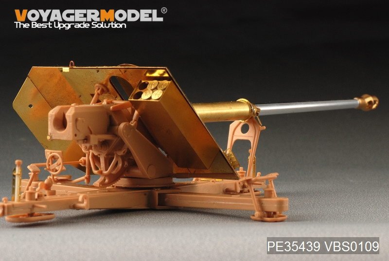 Voyager Model PE35439 WWII German 88cm Panzerjagerkanone PaK43 for Trumpeter 02308 1/35 – immagine 5