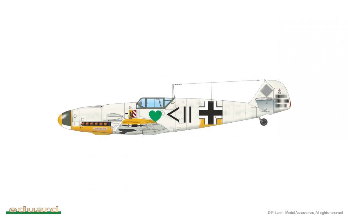 Eduard 82115 Bf 109F-2 1/48 – immagine 6