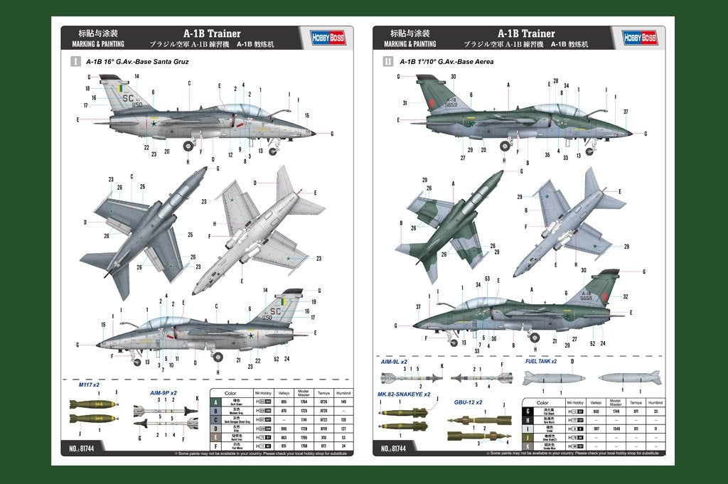 Hobby Boss 81744 A-1B Trainer 1/48 – zdjęcie 2