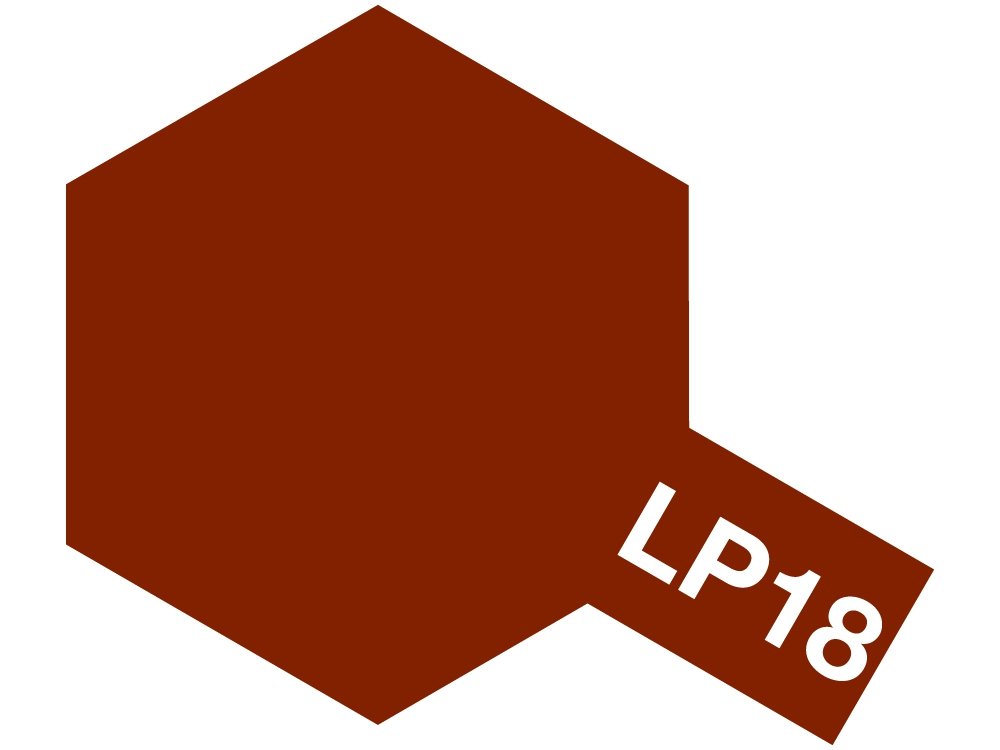 Tamiya 82118 LP-18 Dull red 10ml – imagen 2