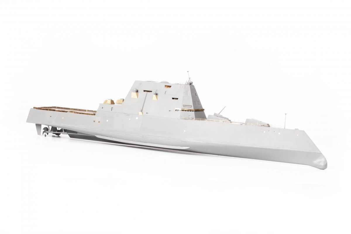 Eduard 53288 USS DDG-1000 Zumwalt SNOWMAN MODELS, TAKOM 1/350 – immagine 16