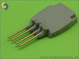 Master SM-700-030 France 380 mm/45 (14.96in) Model 1935 barrels - for turrets with blastbags (8pcs) – immagine 2