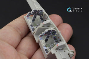 Quinta Studio QD48210 F-5F-2 3D-Printed &amp;amp; coloured Interior on decal paper (AFV club) 1/48 – immagine 8