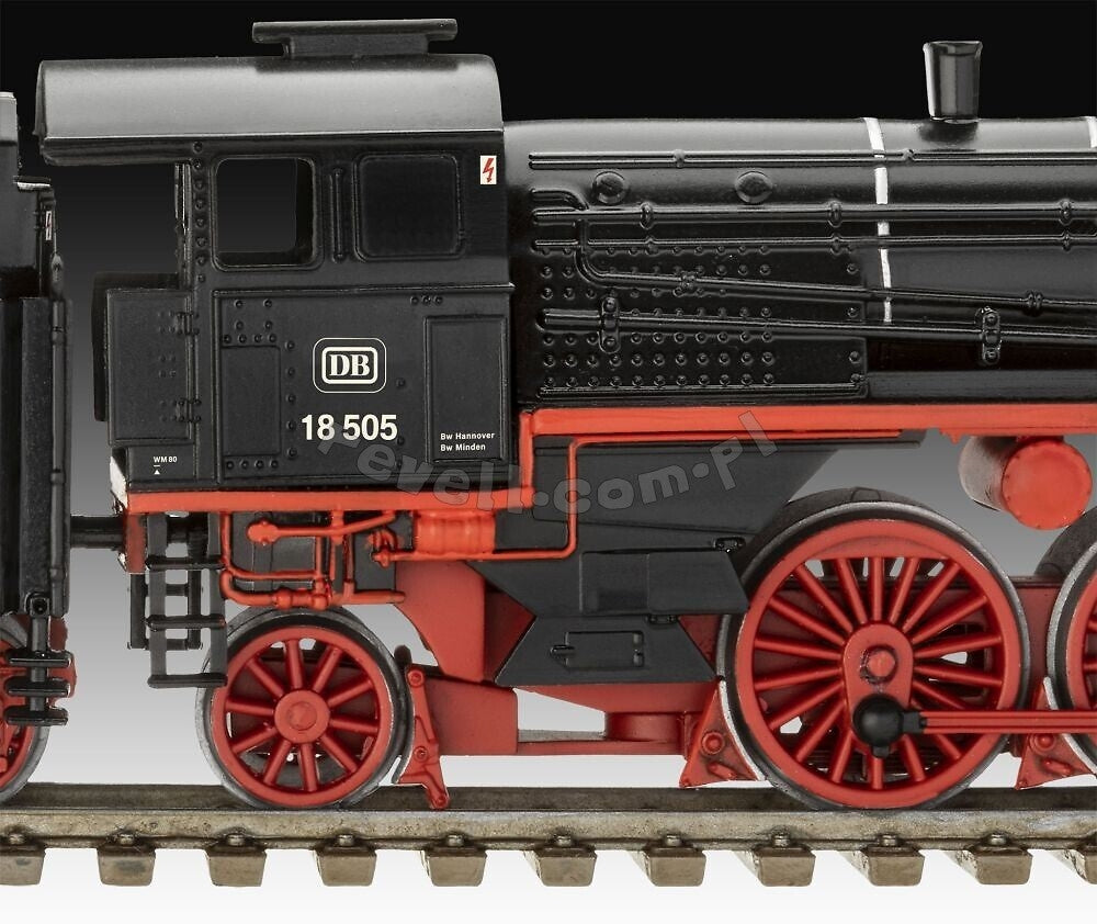 Revell 02167 Schnellzuglokomotive BR 18 505 z Tender 2&amp;#39;3&amp;#39; T38 1/87 – imagen 6