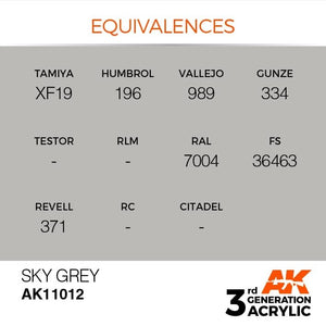 AK Interactive AK11012 Gris ciel 17 ml – image 3