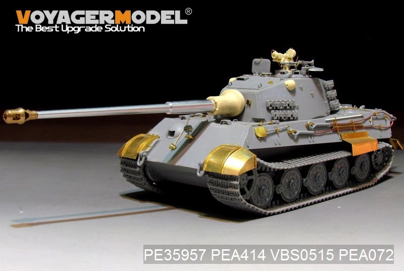 Voyager Model PE35957 WWII German King Tiger (Hensehel Turret) For HOBBYBOSS 84533 1/35 – zdjęcie 2