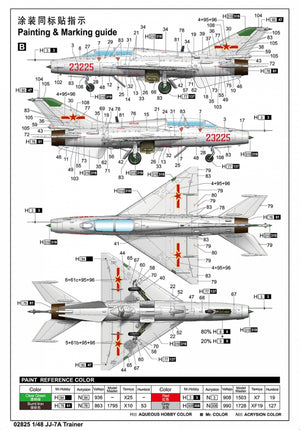 Trumpeter 02825 JJ-7A Trainer 1/48 – Bild 6