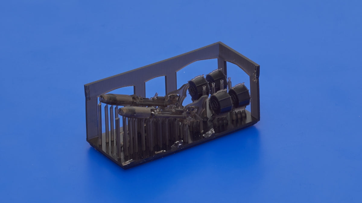 Omask 104832 MG-FF manually controlled installation 3D print 1/48 – immagine 3