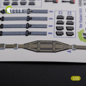 KELIK K35024 HUMVEE HMMWV M1036 with TOW Desert version Interior 3D Decal for Italeri kit 1/35 – Bild 4