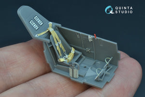 Quinta Studio QD48176 Bf 109E-1 3D-Printed &amp;amp; coloured Interior on decal paper (for Wingsy kits kit) 1/48 – imagen 5
