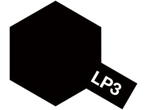 Tamiya 82103 LP-3 Flat black 10ml – immagine 2