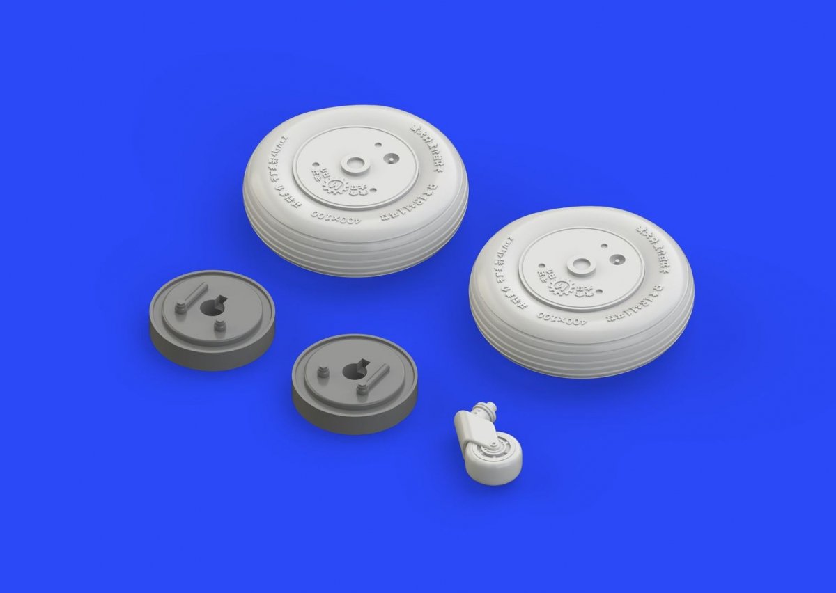 Eduard 632087 A6M5c Zero wheels HASEGAWA 1/32 – Bild 3