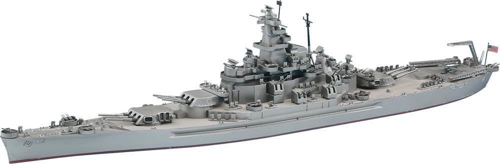 Hasegawa WL607 Cuirassé USS South Dakota (1/700) – image 2