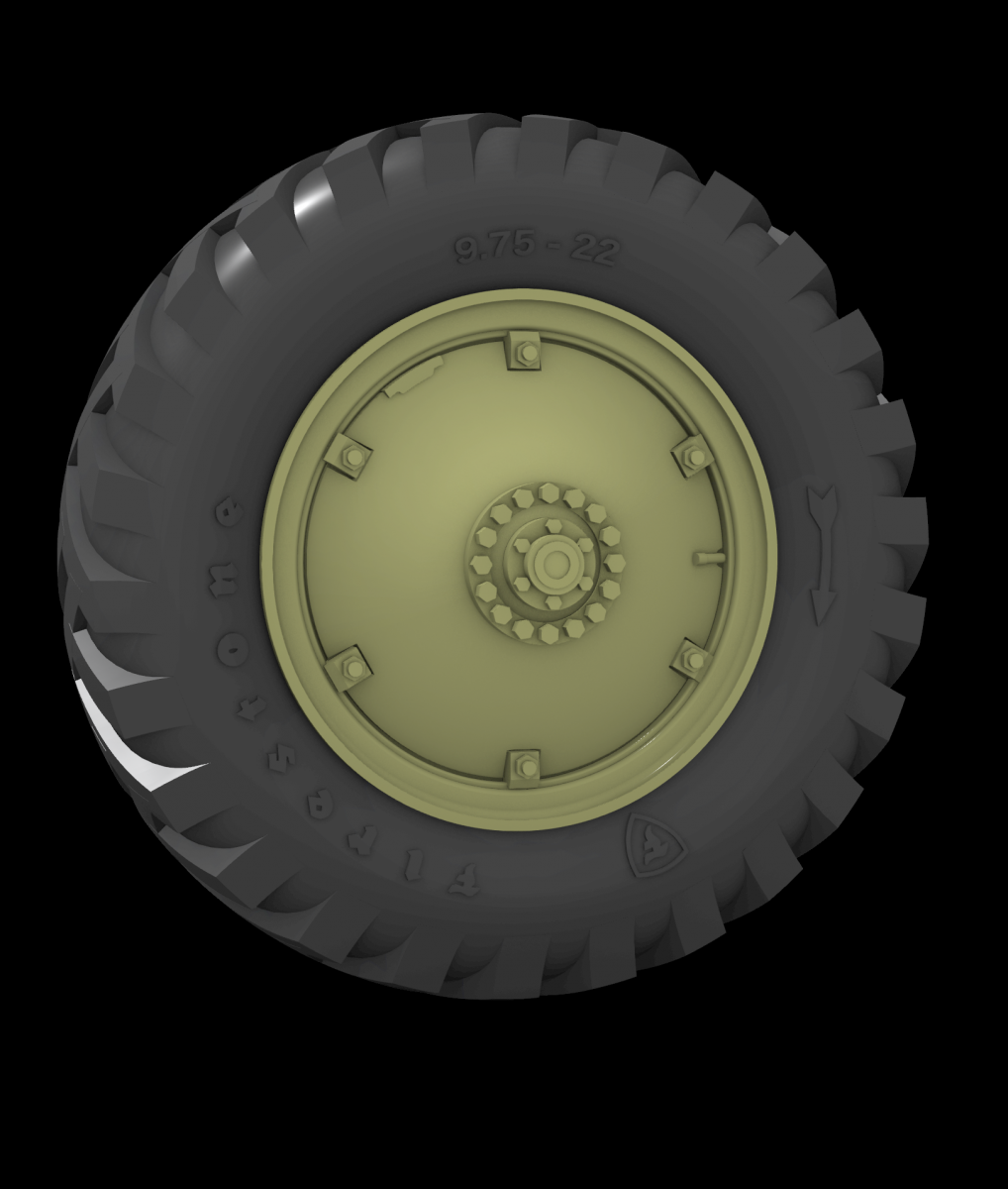 Panzer Art RE35-734 Roues de route M39 Csaba (Firestone) 1/35