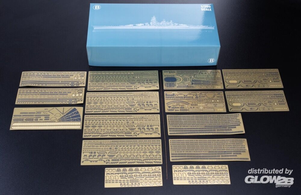 Glow2B 5058052 Cuirassé Yamato Premium 1/200 – image 5