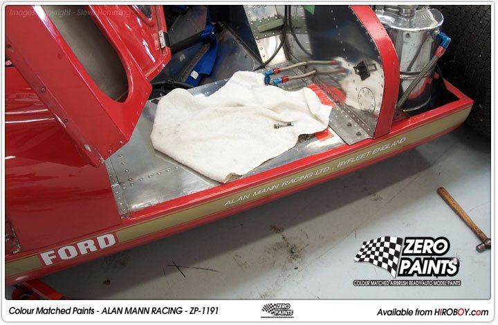 Zero Paints ZP-1191 Alan Mann Racing Paints Red/Gold 2x30ml – Bild 4
