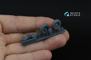 Quinta Studio QR+32046 Ceintures de sécurité pour avions de chasse britanniques, milieu de la Seconde Guerre mondiale (avec boucles métalliques) (Tous les kits) 1/32 – image 8