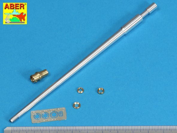 Aber 35L-056N German 7,5cm KwK42L/70 gun barrel with muzzle brake for Panther Ausf. G Late production 1/35 – Bild 5