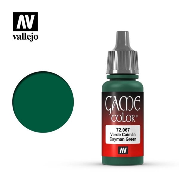 Vallejo 72067 Game Color - Vert Cayman 18 ml 
