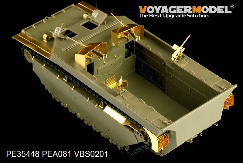 Voyager Model PE35448 WWII US LVT-4 Water Buffalo Landing Vehicle Tracked basic for AFV CLUB 35205 1/35 – immagine 5