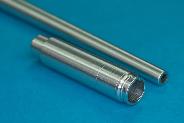 RB Model 35B107 7.5 cm KwK 44 L/70 One of two barrels used in prototype of E-50 1/35 – immagine 5