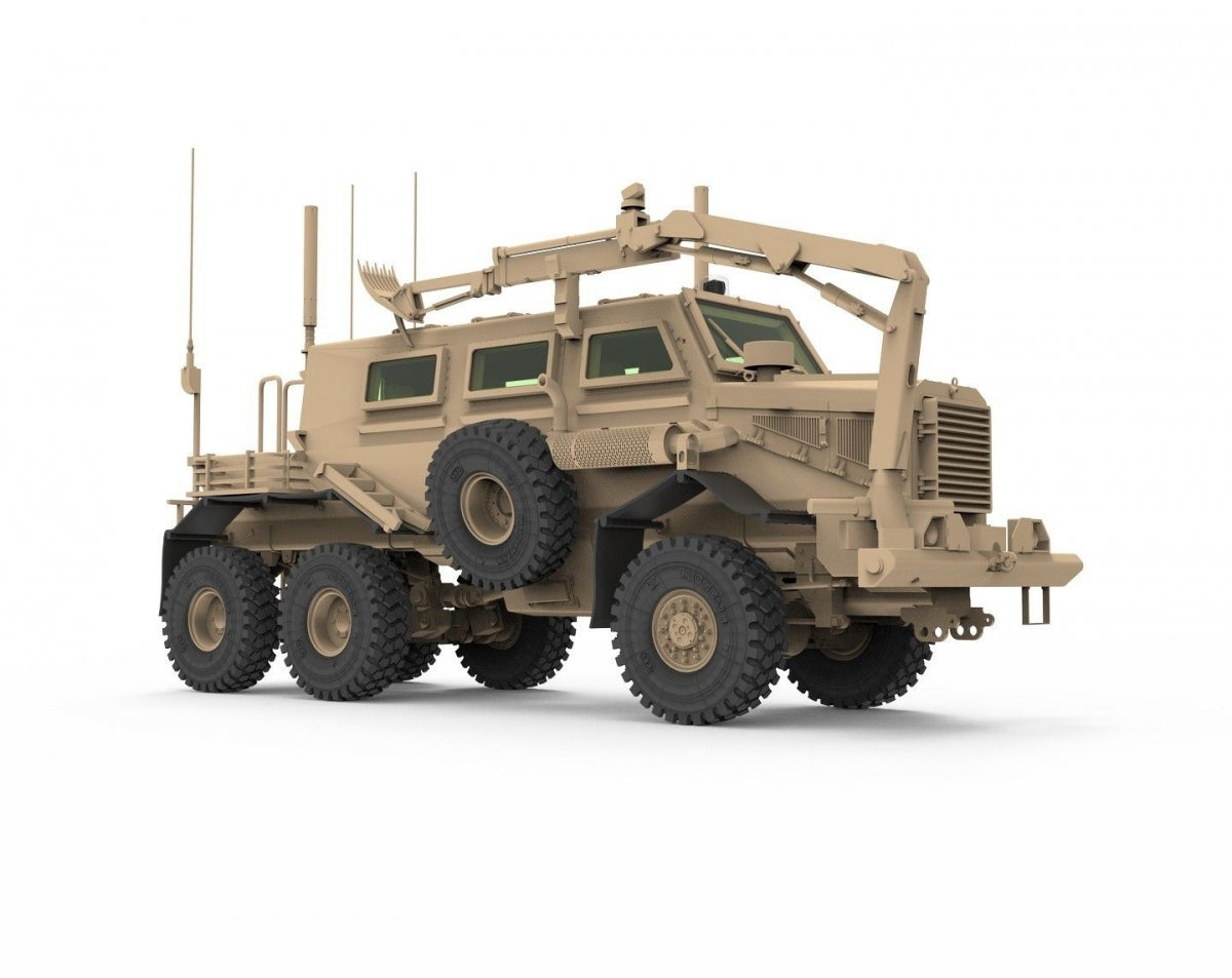 T-Model TK7360 US Buffalo 6x6 MPCV A1 - Mine Protected Clearance Vehicle 1/72 – zdjęcie 5